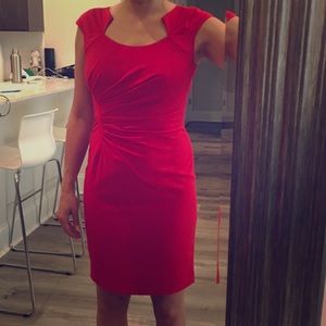 Red Calvin Klein Dress